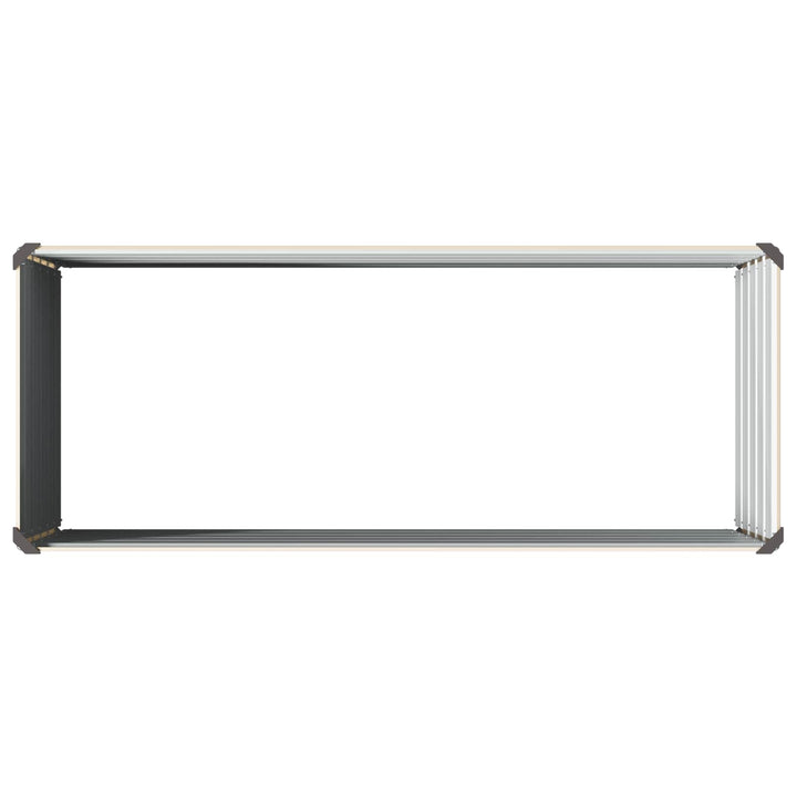 Hævet Havebed Elfenben 100 x 40 x 55 cm koldvalset stål