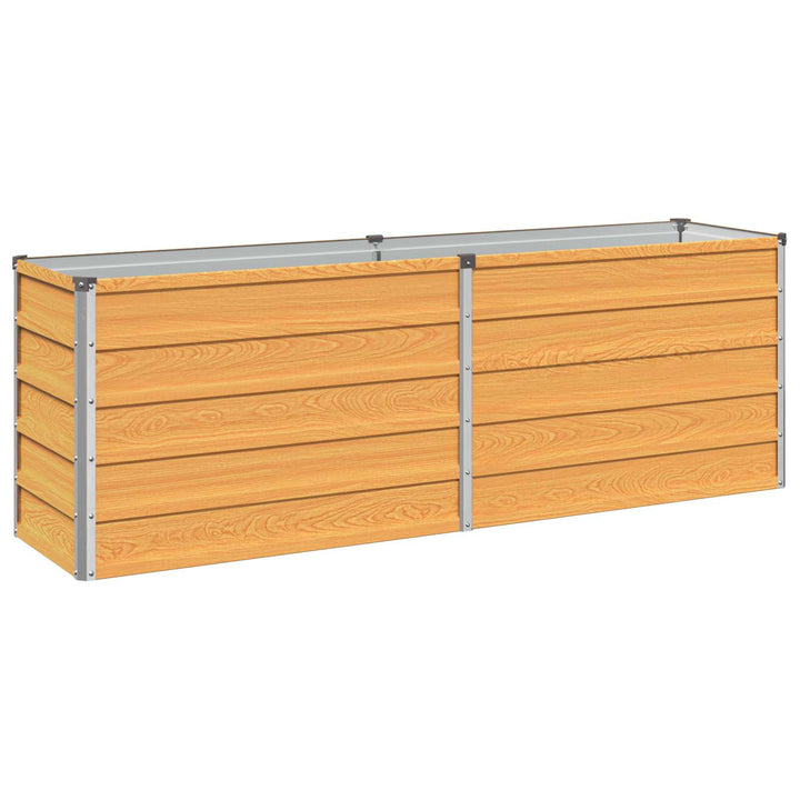 Hævet Havebed Naturfarvet 160 x 40 x 55 cm koldvalset stål