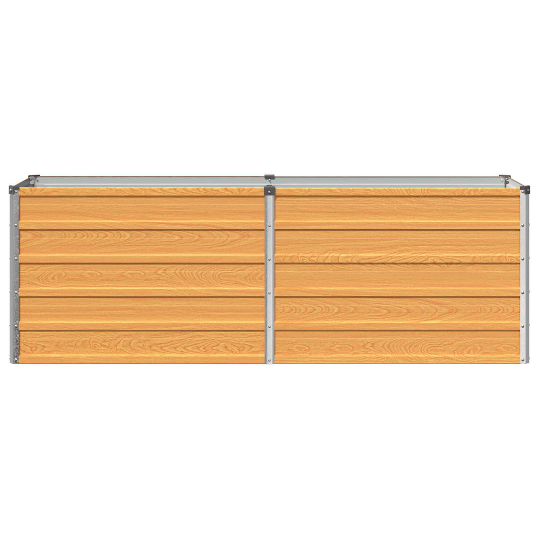 Hævet Havebed Naturfarvet 160 x 40 x 55 cm koldvalset stål