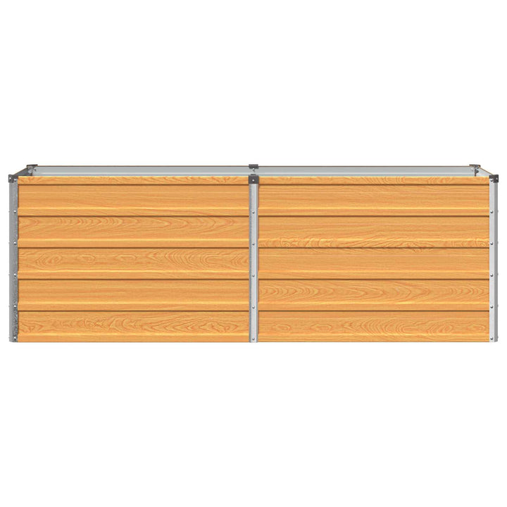 Hævet Havebed Naturfarvet 160 x 40 x 55 cm koldvalset stål