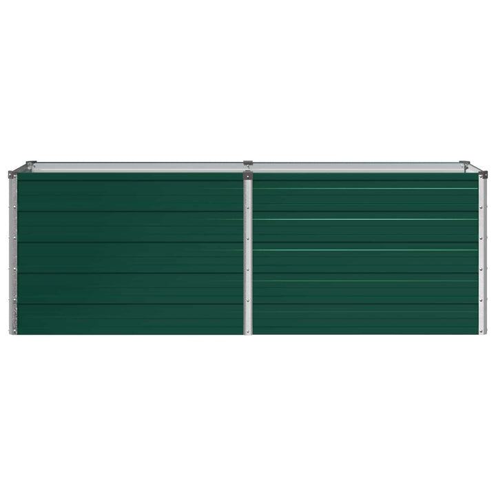 Hævet Havebed Grøn 160 x 40 x 55 cm koldvalset stål