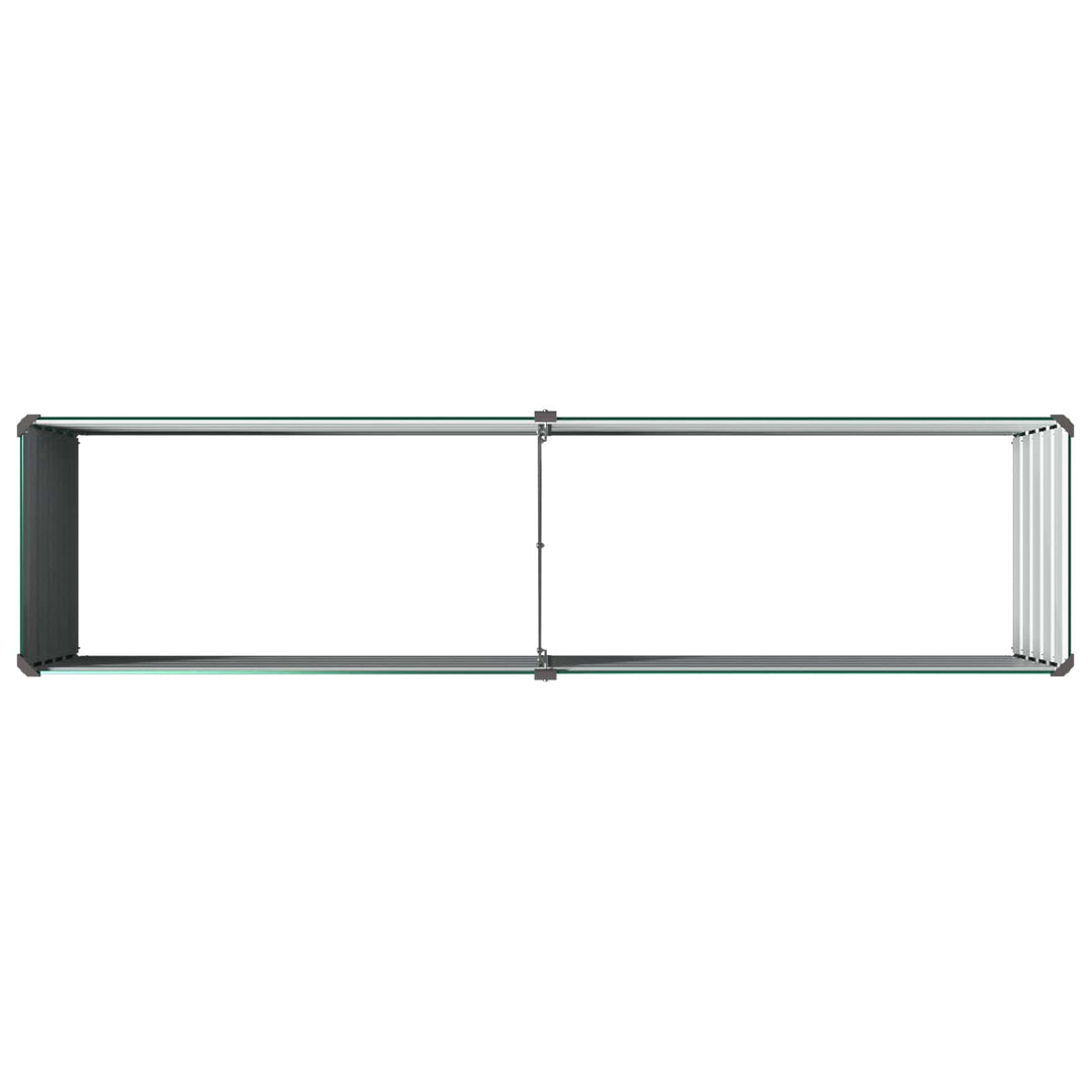Hævet Havebed Grøn 160 x 40 x 55 cm koldvalset stål