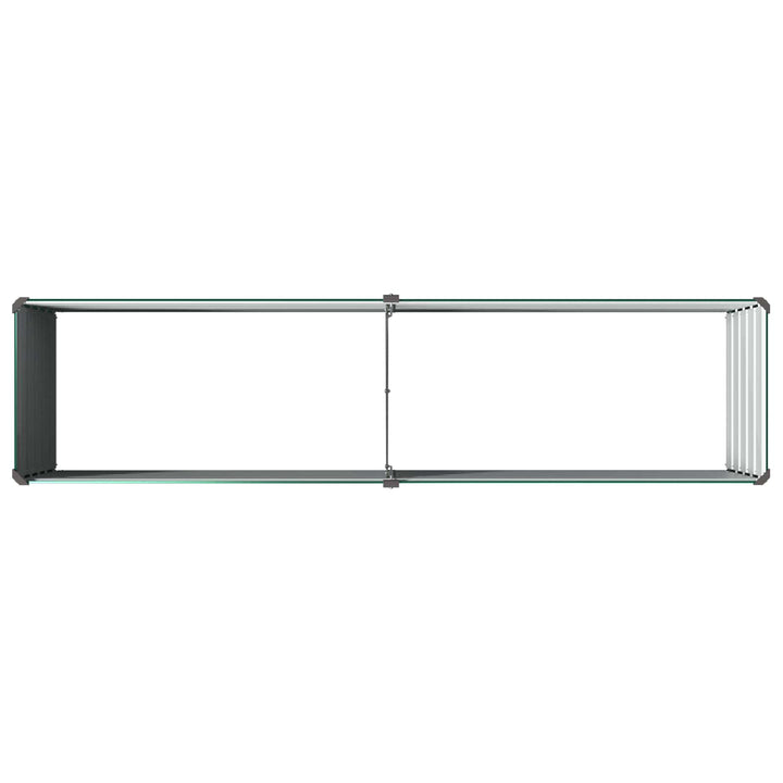 Hævet Havebed Grøn 160 x 40 x 55 cm koldvalset stål