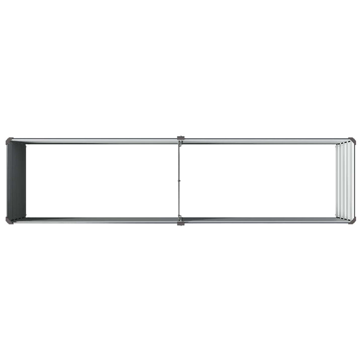 Hævet Havebed Antracit 160 x 40 x 55 cm koldvalset stål