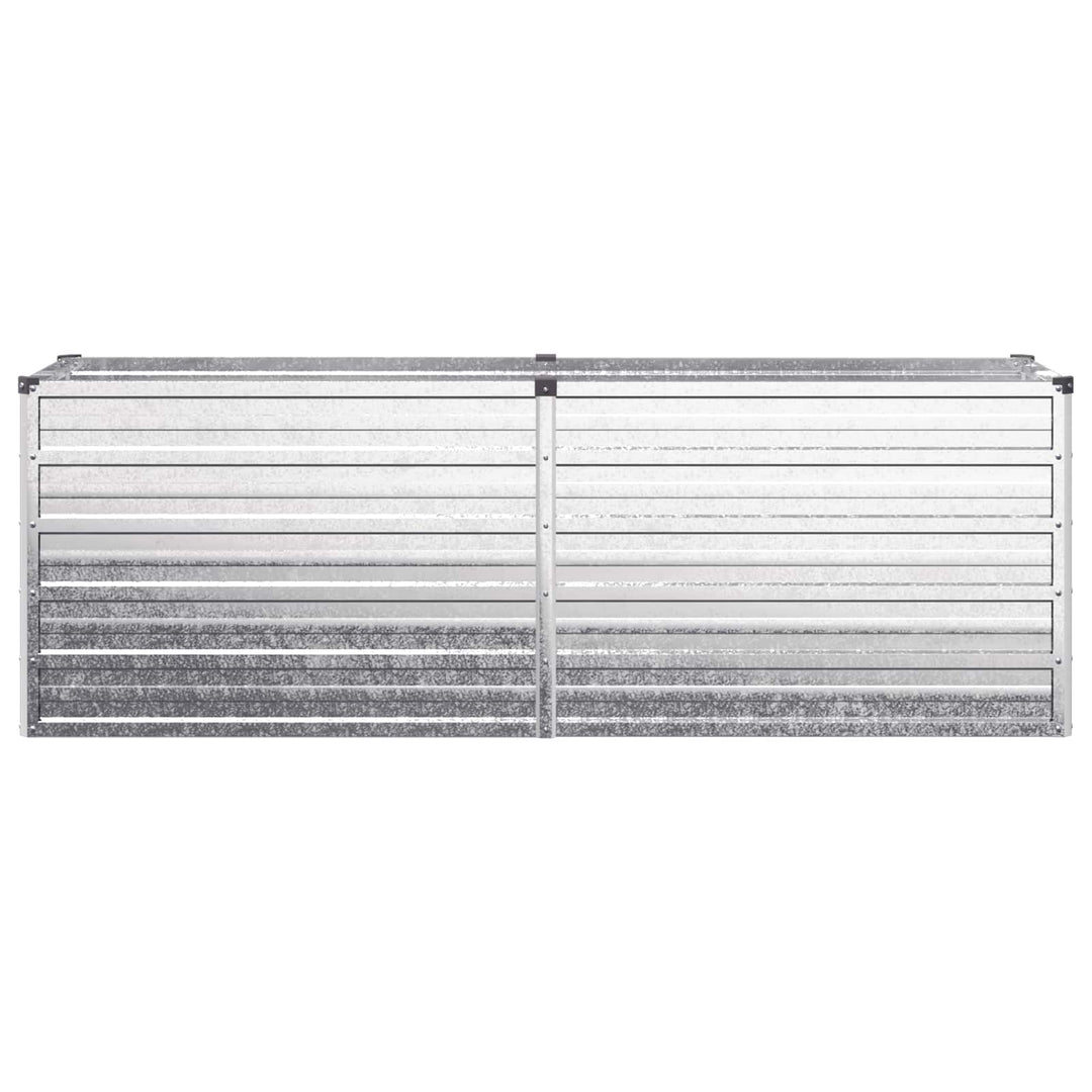 Hævet Havebed Sølv 160 x 40 x 55 cm galvaniseret
