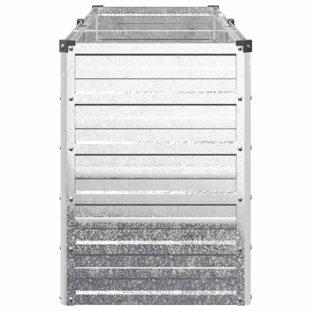Hævet Havebed Sølv 160 x 40 x 55 cm galvaniseret
