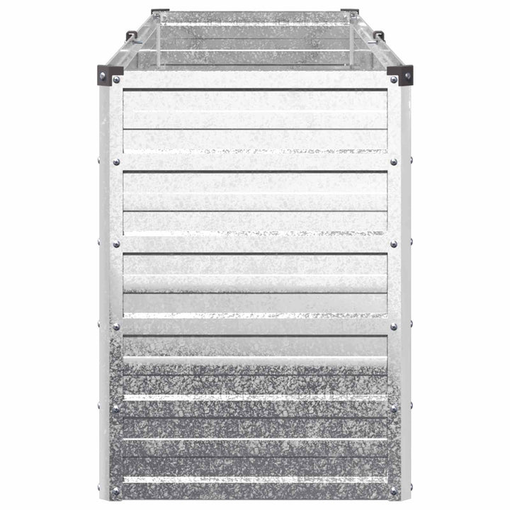 Hævet Havebed Sølv 160 x 40 x 55 cm galvaniseret
