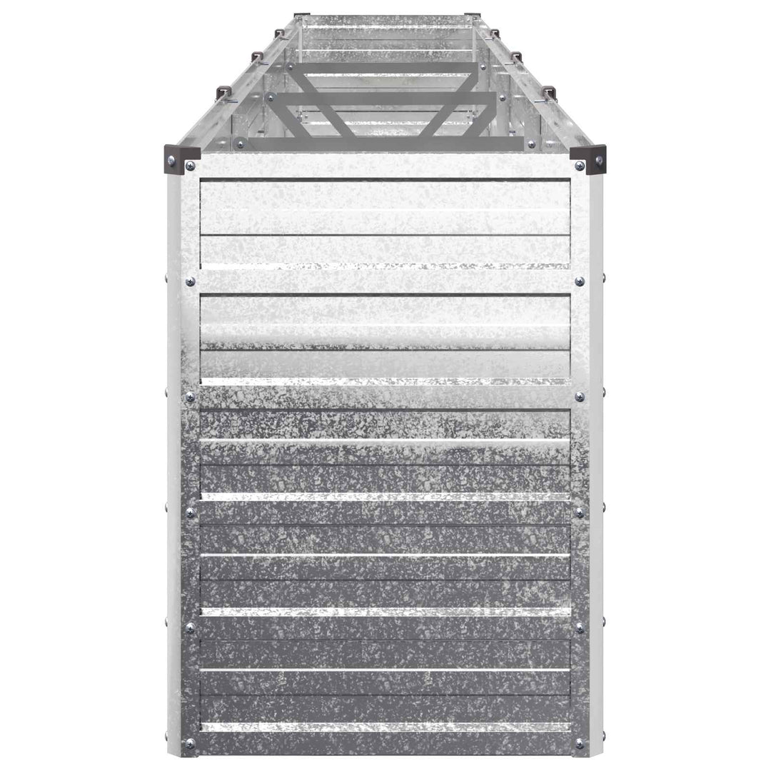 Hævet Havebed Sølv 320 x 40 x 55 cm galvaniseret