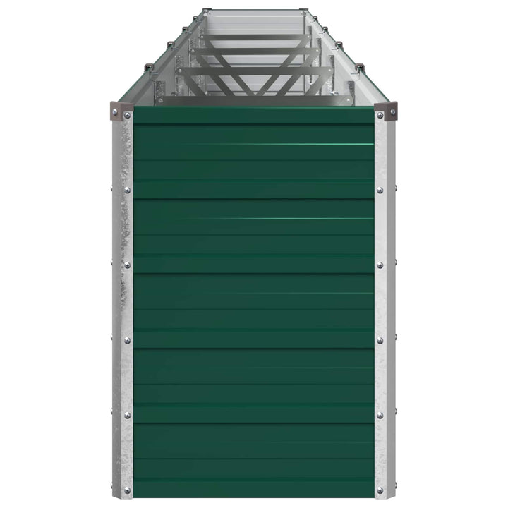 Hævet Havebed Grøn 400 x 40 x 55 cm Galvaniseret stål