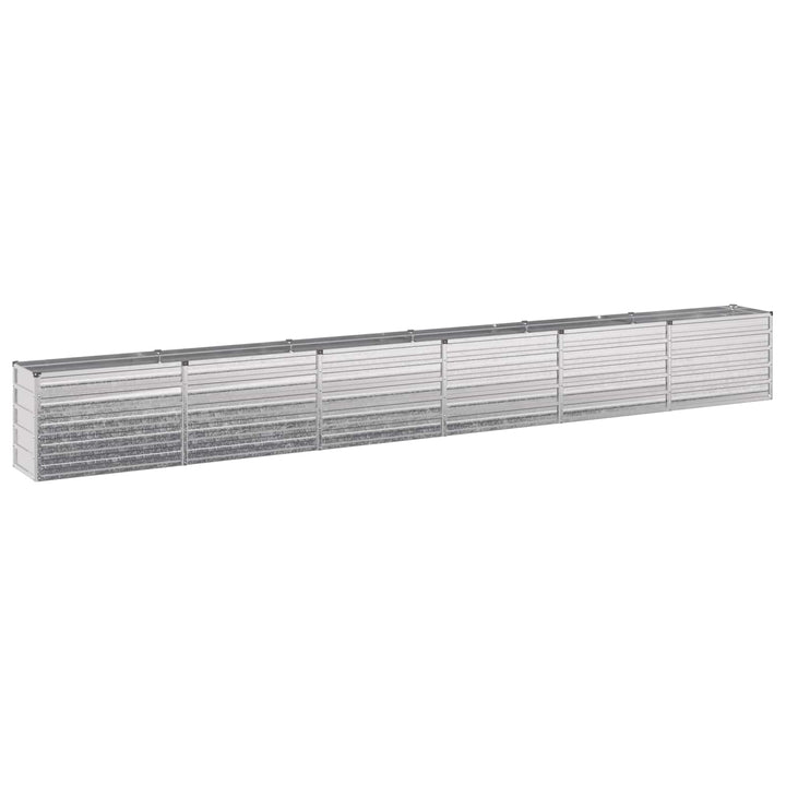 Hævet Havebed Sølv 480 x 40 x 55 cm galvaniseret