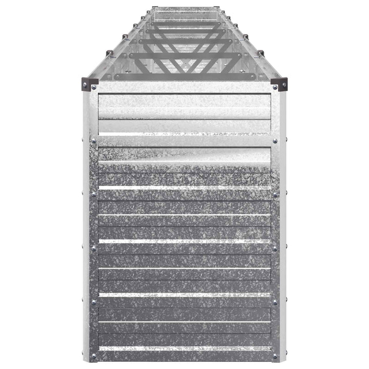 Hævet Havebed Sølv 480 x 40 x 55 cm galvaniseret