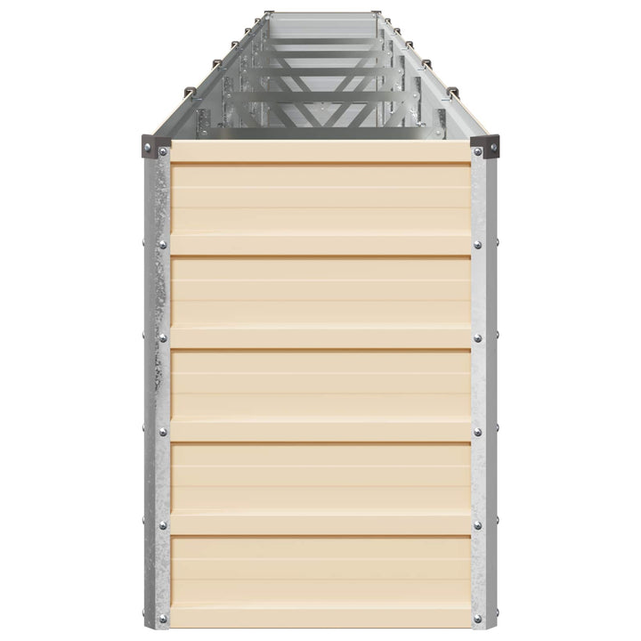 Hævet Havebed Elfenben 480 x 40 x 55 cm koldvalset stål