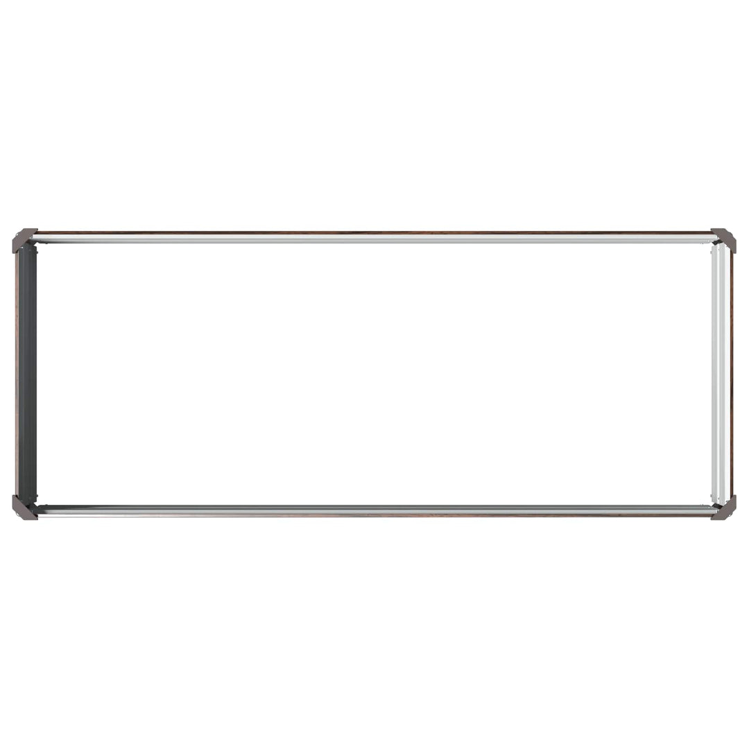 Hævet Havebed Sort 100 x 40 x 24 cm koldvalset stål