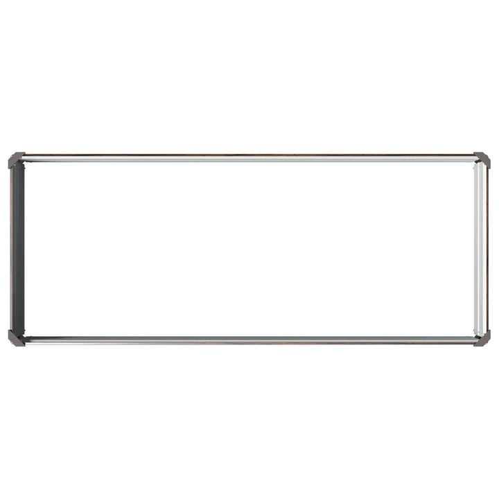 Hævet Havebed Sort 100 x 40 x 24 cm koldvalset stål