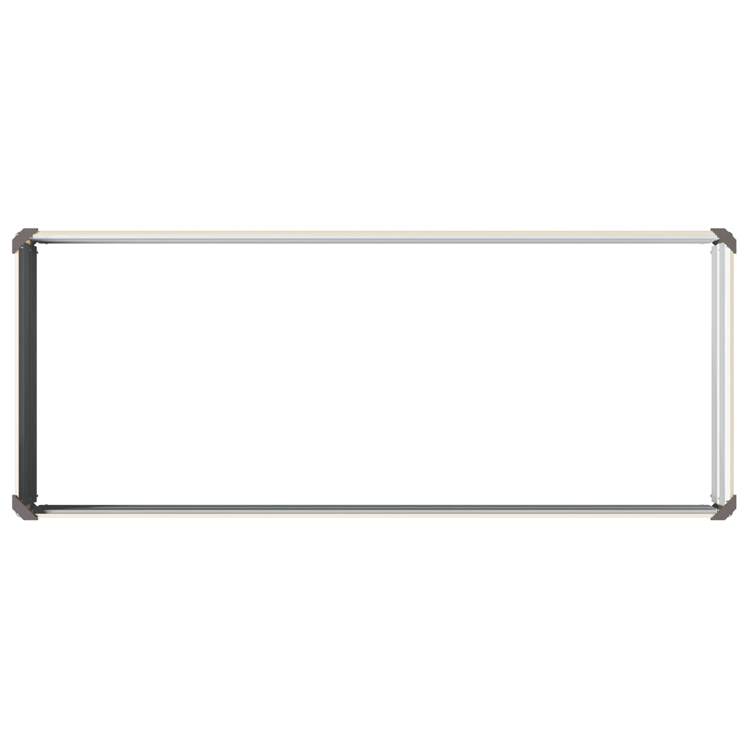 Hævet Havebed Elfenben 100 x 40 x 24 cm koldvalset stål