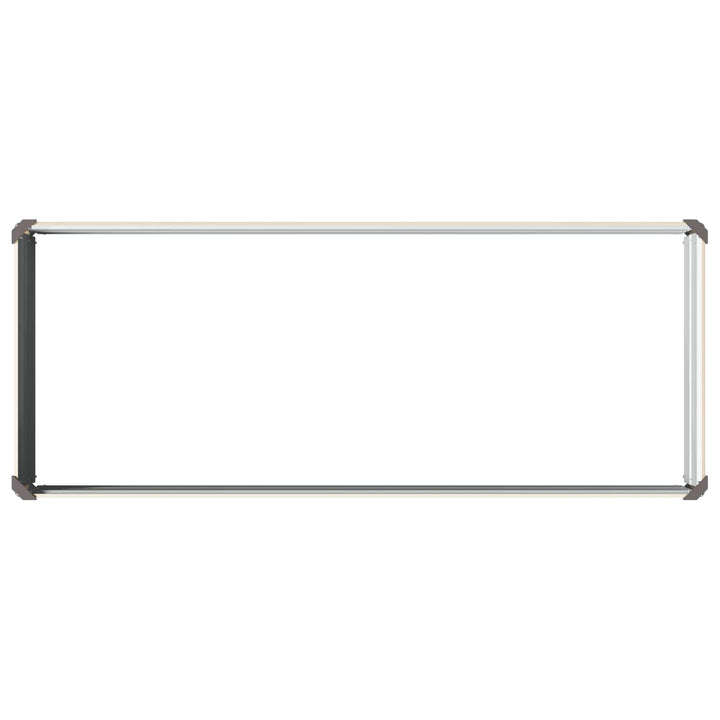 Hævet Havebed Elfenben 100 x 40 x 24 cm koldvalset stål