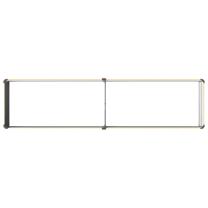 Hævet Havebed Naturfarvet 160 x 40 x 24 cm koldvalset stål
