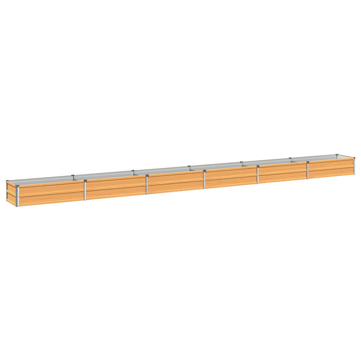 Hævet Havebed Naturfarvet 480 x 40 x 24 cm koldvalset stål