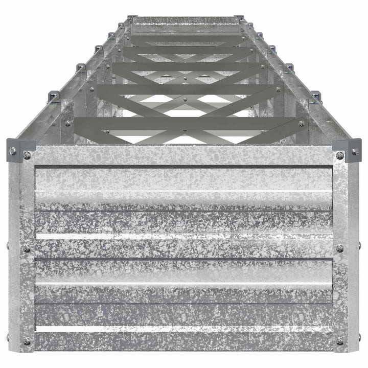 Hævet Havebed Sølv 480 x 40 x 24 cm galvaniseret