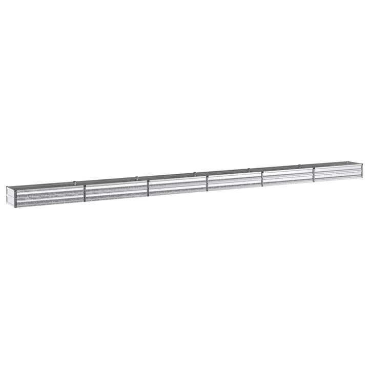 Hævet Havebed Sølv 600 x 40 x 24 cm galvaniseret