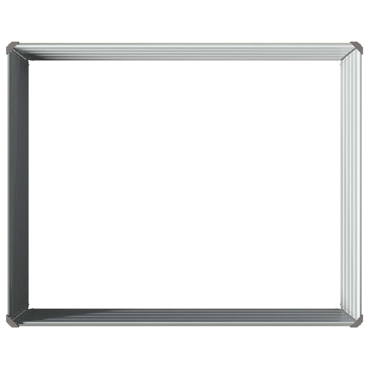 Hævet Havebed Grå 100 x 80 x 55 cm koldvalset stål