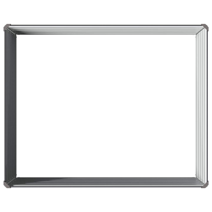Hævet Havebed Antracit 100 x 80 x 55 cm koldvalset stål