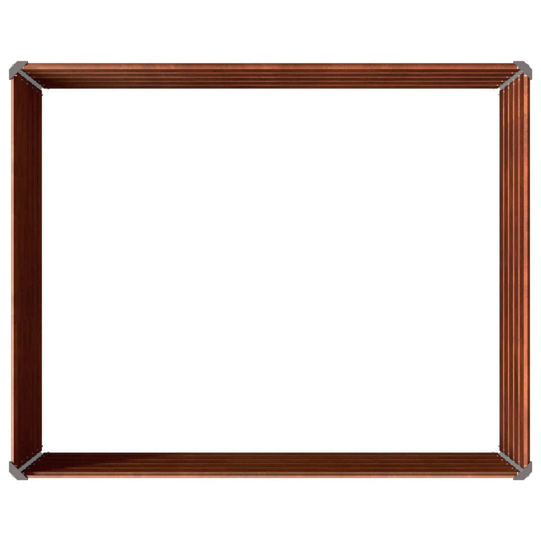 Hævet Havebed Rusten 100 x 80 x 55 cm karton