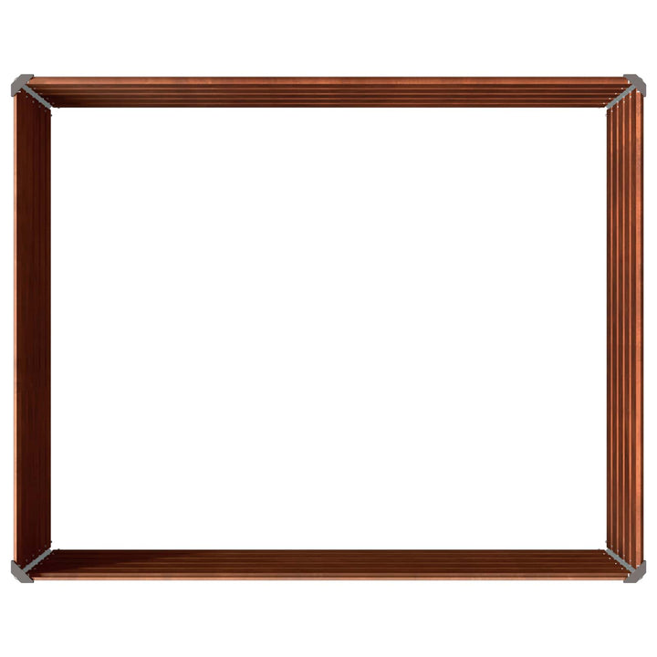 Hævet Havebed Rusten 100 x 80 x 55 cm karton