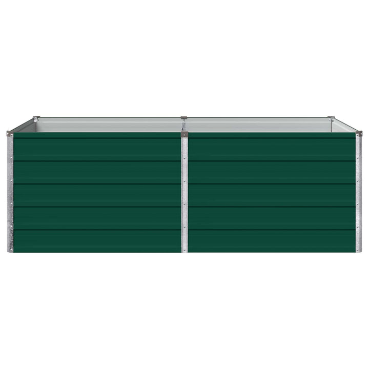 Hævet Havebed Grøn 160 x 80 x 55 cm koldvalset stål