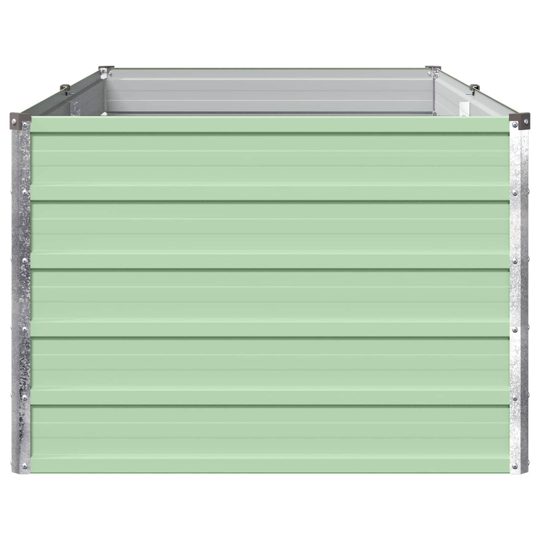 Hævet Havebed Pastel Grøn 160 x 80 x 55 cm koldvalset stål