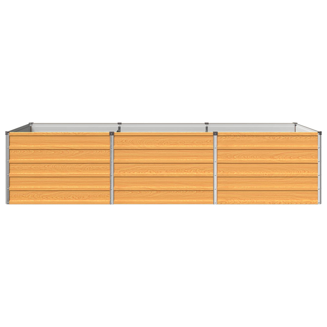 Hævet Havebed Naturfarvet 240 x 80 x 55 cm koldvalset stål