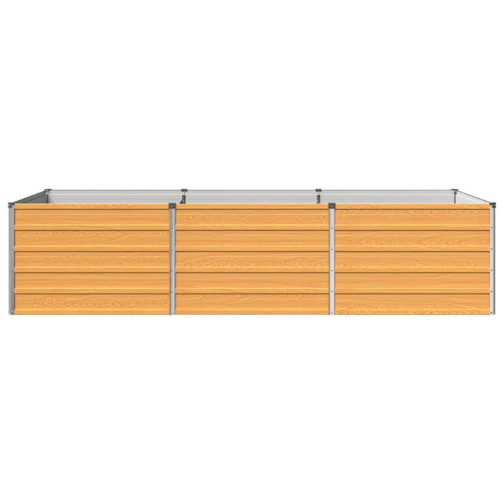 Hævet Havebed Naturfarvet 240 x 80 x 55 cm koldvalset stål