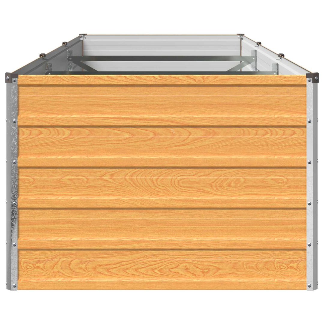 Hævet Havebed Naturfarvet 240 x 80 x 55 cm koldvalset stål