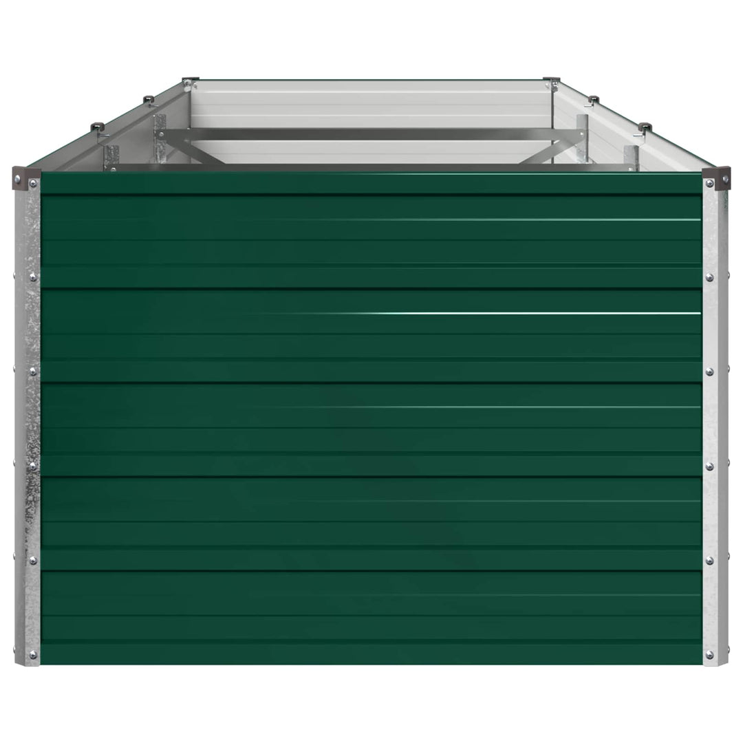 Hævet Havebed Grøn 240 x 80 x 55 cm koldvalset stål