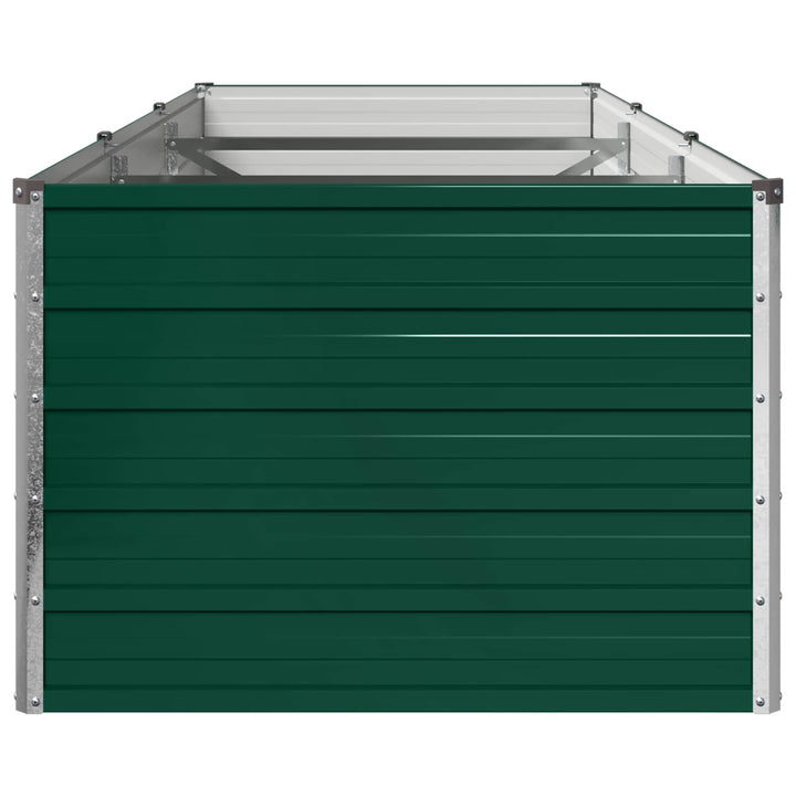 Hævet Havebed Grøn 240 x 80 x 55 cm koldvalset stål