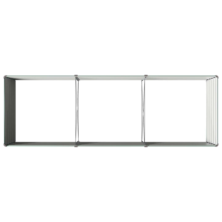 Hævet Havebed Grøn 240 x 80 x 55 cm koldvalset stål