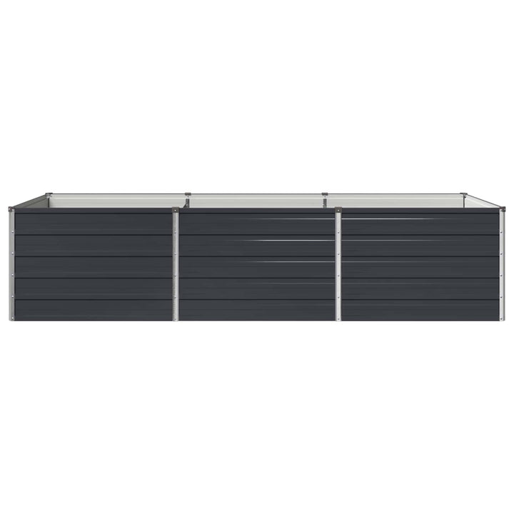 Hævet Havebed Antracit 240 x 80 x 55 cm koldvalset stål