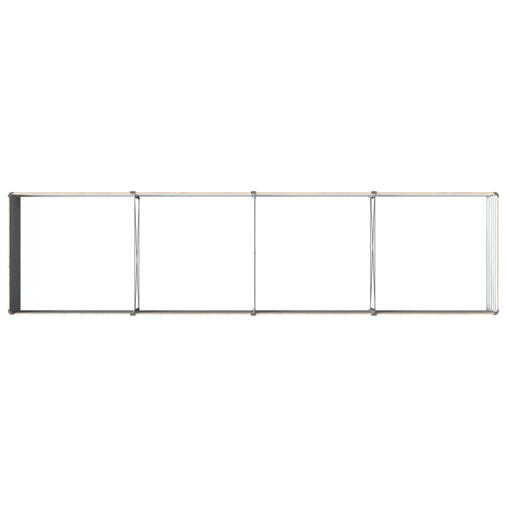 Hævet Havebed Træbrun 320 x 80 x 55 cm koldvalset stål