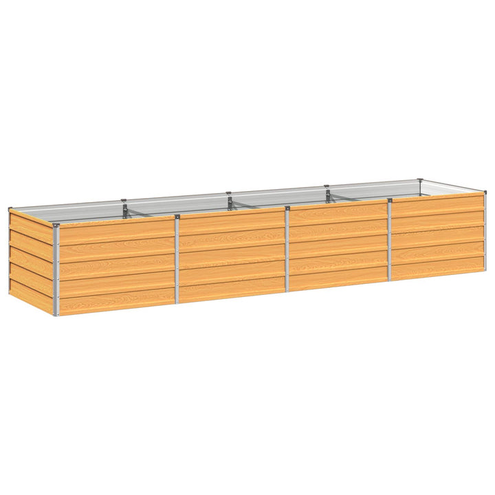Hævet Havebed Naturfarvet 320 x 80 x 55 cm koldvalset stål