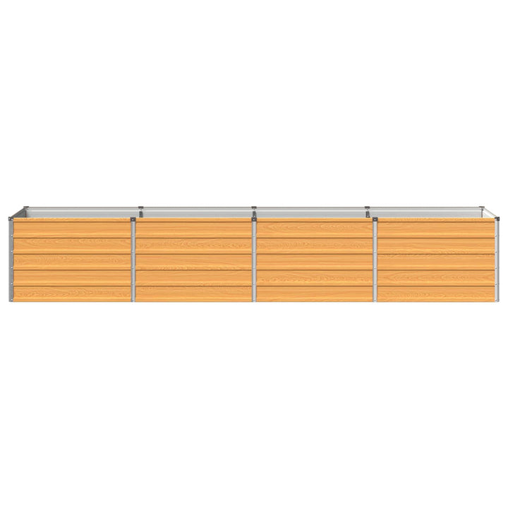 Hævet Havebed Naturfarvet 320 x 80 x 55 cm koldvalset stål