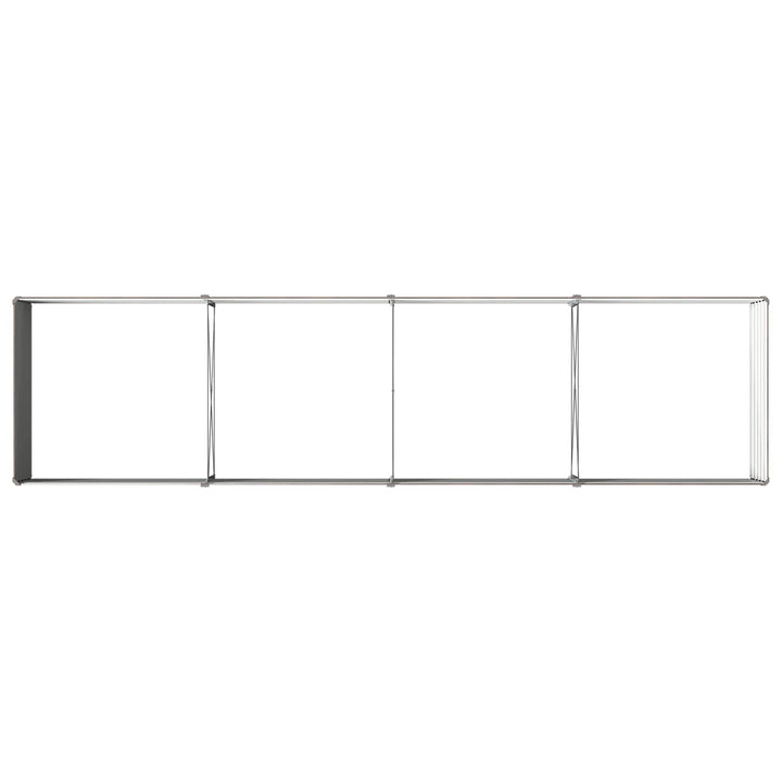 Hævet Havebed Sort 320 x 80 x 55 cm koldvalset stål