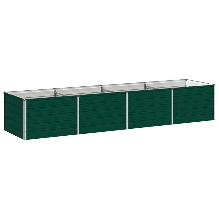 Hævet Havebed Grøn 320 x 80 x 55 cm koldvalset stål