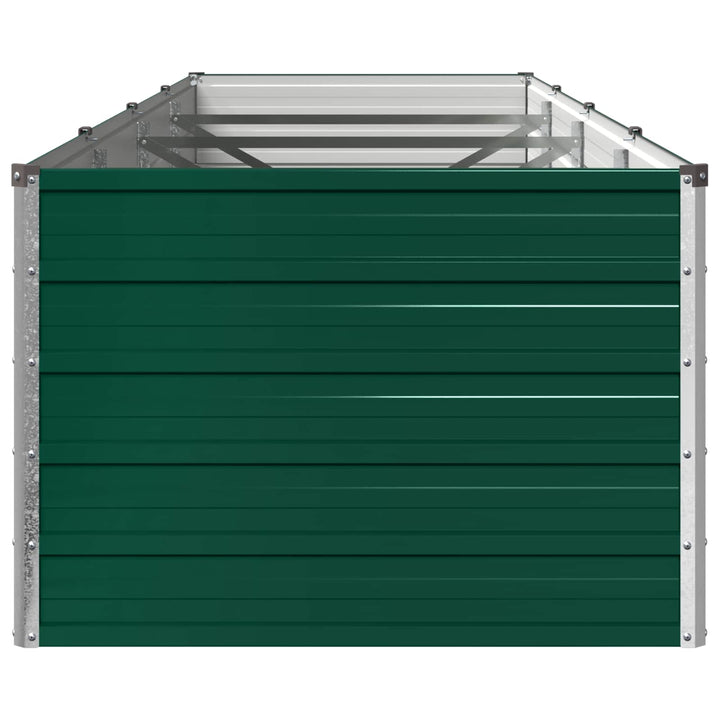 Hævet Havebed Grøn 320 x 80 x 55 cm koldvalset stål