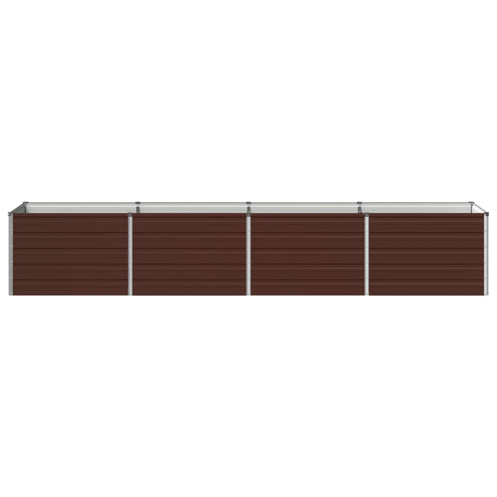 Hævet Havebed Brun 320 x 80 x 55 cm koldvalset stål