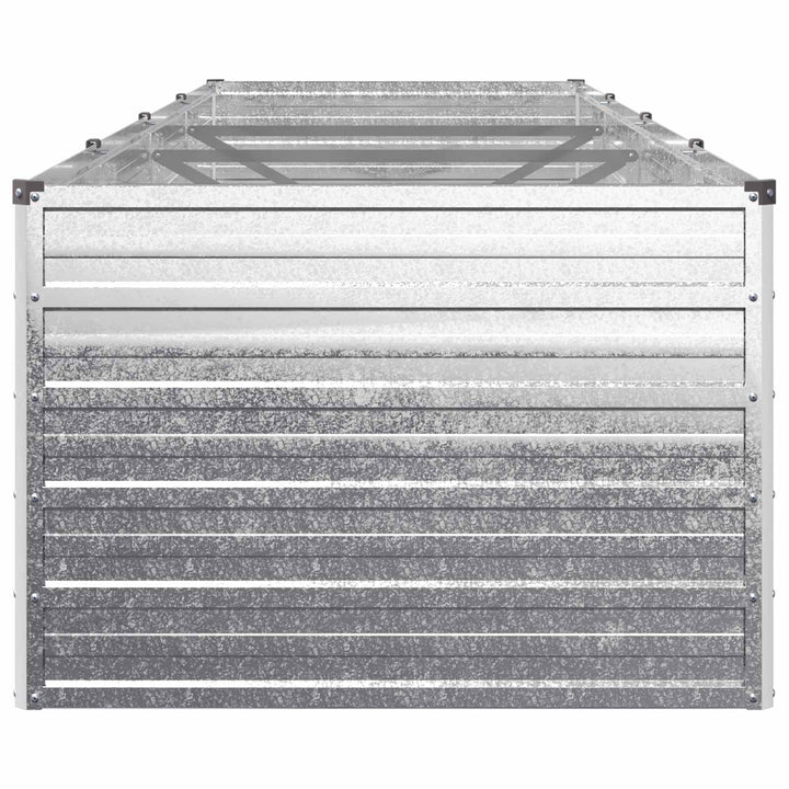 Hævet Havebed Sølv 320 x 80 x 55 cm galvaniseret
