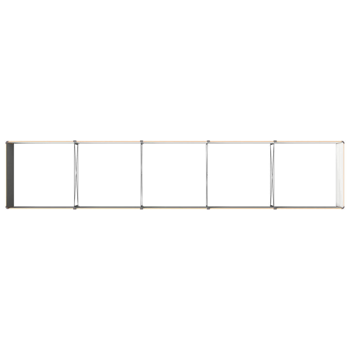 Hævet Havebed Naturfarvet 400 x 80 x 55 cm koldvalset stål