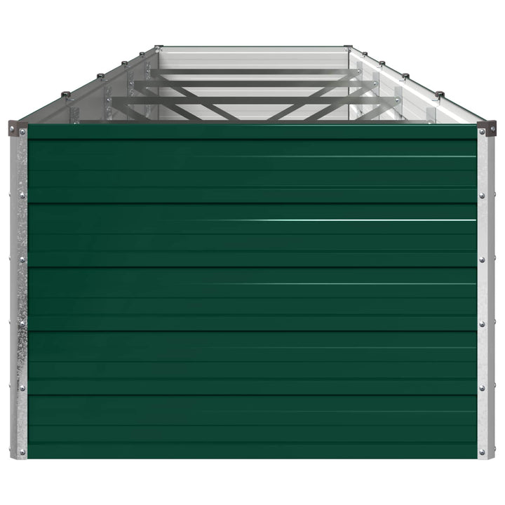 Hævet Havebed Grøn 400 x 80 x 55 cm koldvalset stål