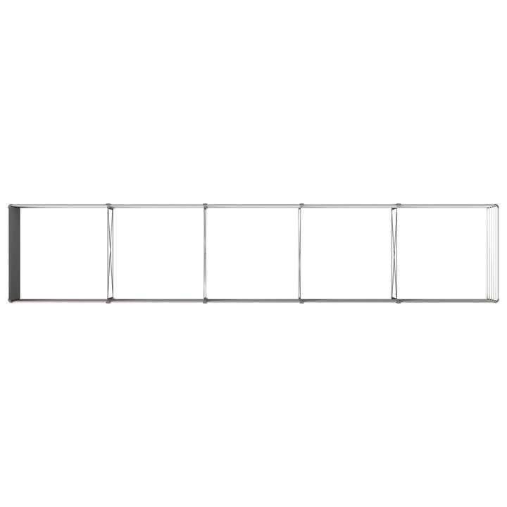 Hævet Havebed Brun 400 x 80 x 55 cm koldvalset stål