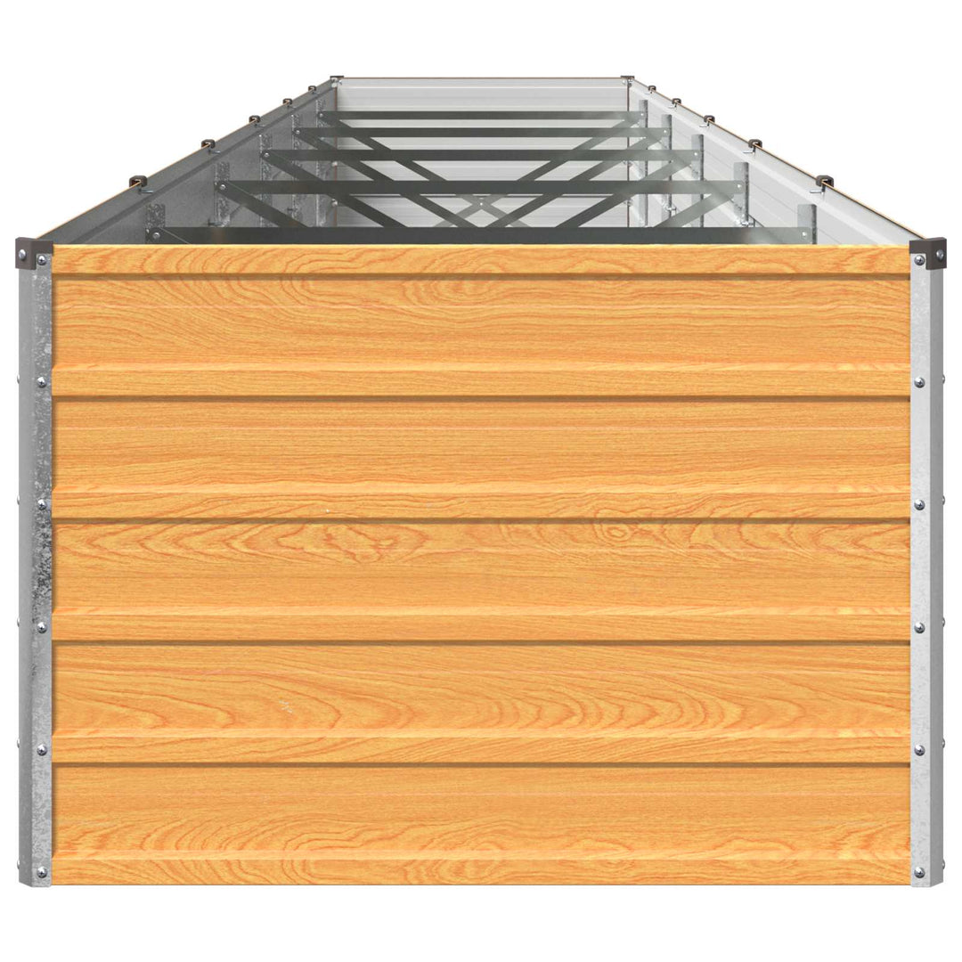 Hævet Havebed Naturfarvet 480 x 80 x 55 cm koldvalset stål