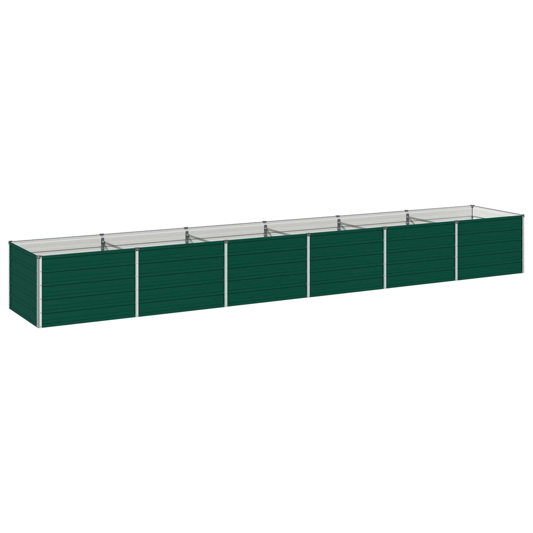 Hævet Havebed Grøn 480 x 80 x 55 cm koldvalset stål